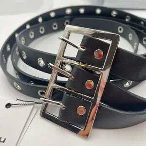 Miaou | Accessories | Miaou Nwt Trois Black Faux Leather  display picture 3